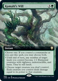 Kamahls Will (Extended Art) - Foil